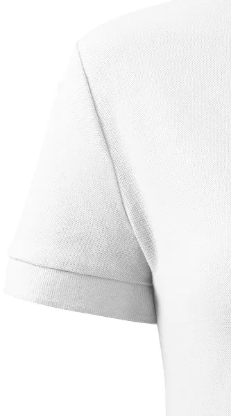 Damska prosta koszulka polo - Klasyczne krótkie rękawy