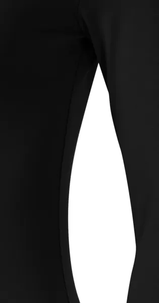 Koszulka damska z długim rękawem i głębszym dekoltem - Krój z bocznymi szwami