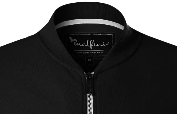 Bluza męska z ukrytymi kieszeniami - Kołnierz typu bomber