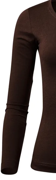 Koszulka damska z długim rękawem - Klasyczne długie rękawy