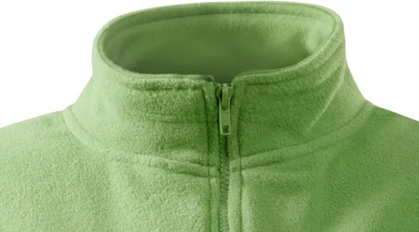 Damska kurtka polarowa - Zapięcie na zamek błyskawiczny aż do brody