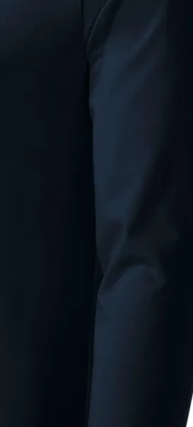 Dopasowana koszulka męska z długim rękawem - Krój z bocznymi szwami