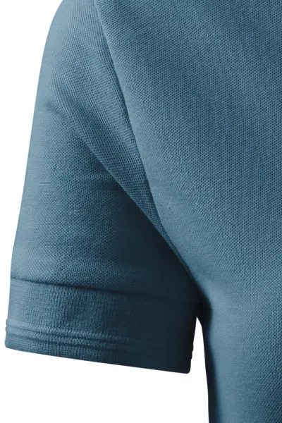 Damska elegancka koszulka polo - Klasyczne krótkie rękawy