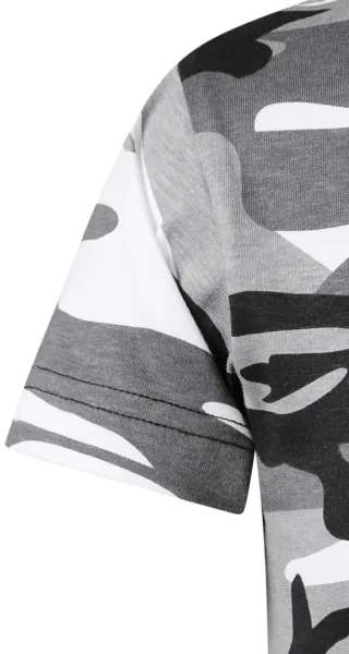 Koszulka dziecięca w kamuflaż - Klasyczne krótkie rękawy