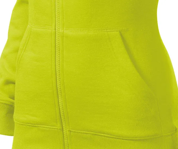 Bluza damska z kapturem - Kieszenie w stylu kangura