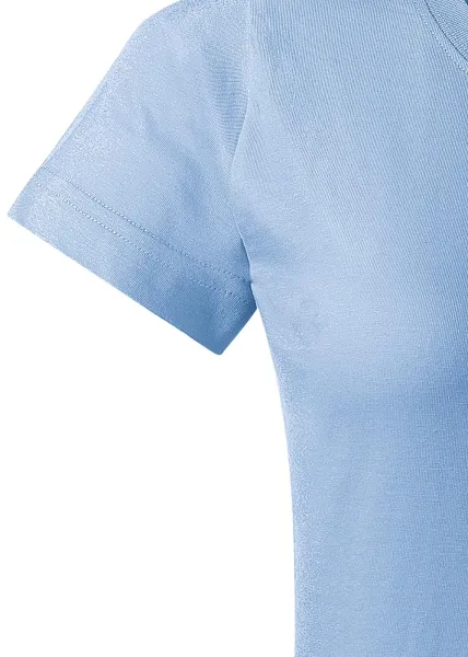 Prosta koszulka damska - Klasyczne krótkie rękawy