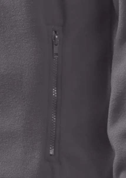 Męska kurtka polarowa - Praktyczne kieszenie zapinane na zamek