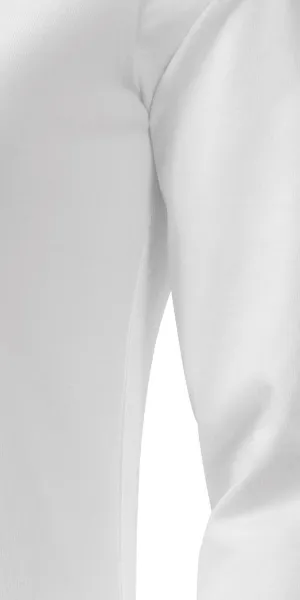 Damska dopasowana koszulka z długim rękawem - Krój z bocznymi szwami