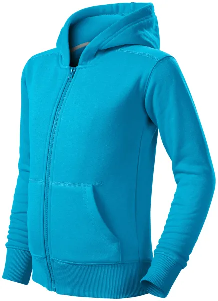 Bluza dziecięca z kapturem - Bluza dziecięca z zamkiem i kapturem
