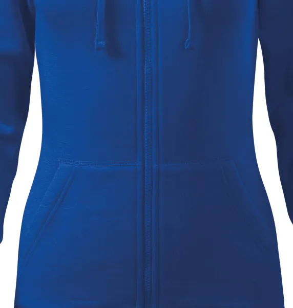 Bluza damska z kapturem - Zwężany krój z bocznymi szwami