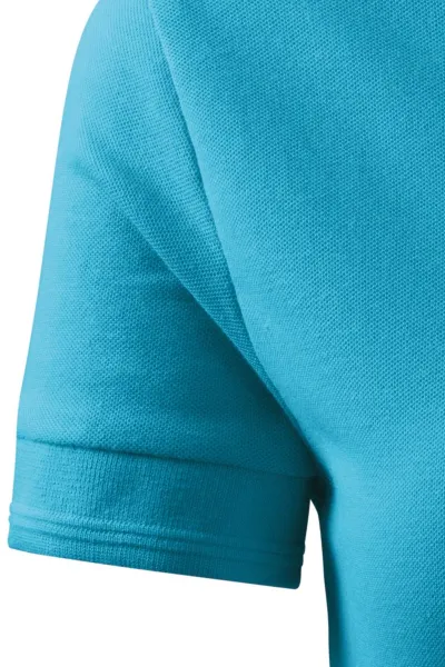 Damska elegancka koszulka polo - Klasyczne krótkie rękawy