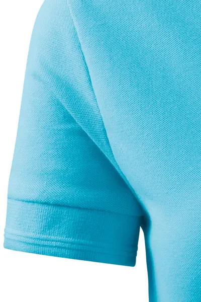 Damska elegancka koszulka polo - Klasyczne krótkie rękawy