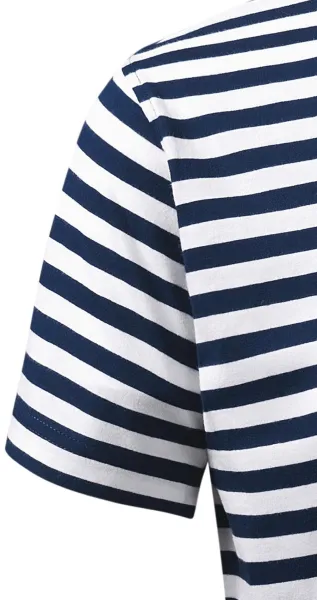 T-shirt w stylu granatowym - Klasyczne krótkie rękawy