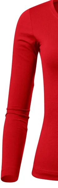 Koszulka damska z długim rękawem - Klasyczne długie rękawy