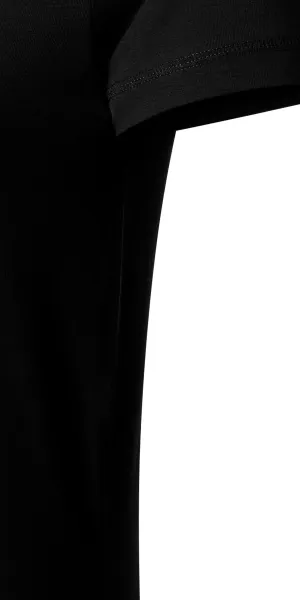 Koszulka męska zdobiona - Krój z bocznymi szwami