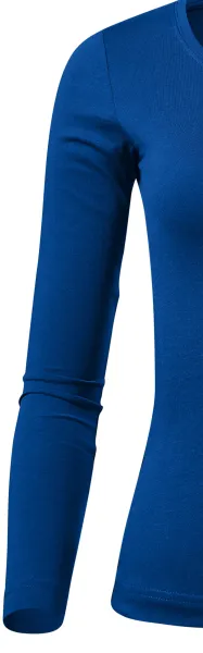 Koszulka damska z długim rękawem - Klasyczne długie rękawy