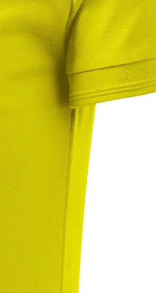 Męska luźna koszulka polo - Krój z bocznymi szwami