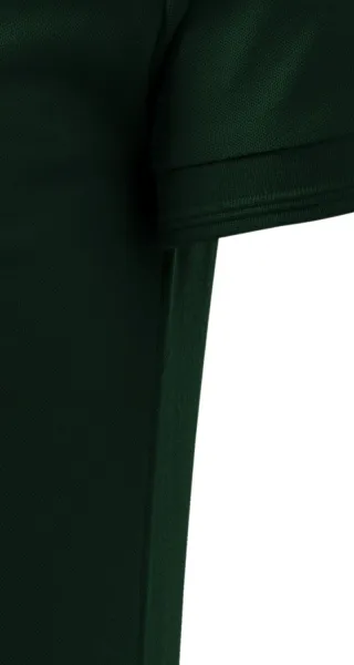 Męska luźna koszulka polo - Krój z bocznymi szwami