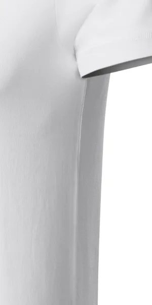 Koszulka męska zdobiona - Krój z bocznymi szwami