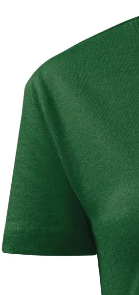 Klasyczna koszulka damska - Klasyczne krótkie rękawy