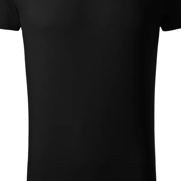 Ekskluzywna koszulka męska - Łagodnie zwężane cięcie