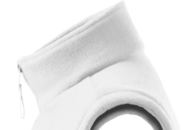 Klasyczna kamizelka polarowa - Podwyższony kołnierz chroniący szyję przed zimnem