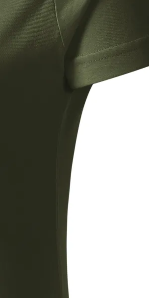 Prosta koszulka damska - Krój z bocznymi szwami