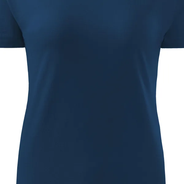 Klasyczna koszulka damska - Łagodnie zwężane cięcie