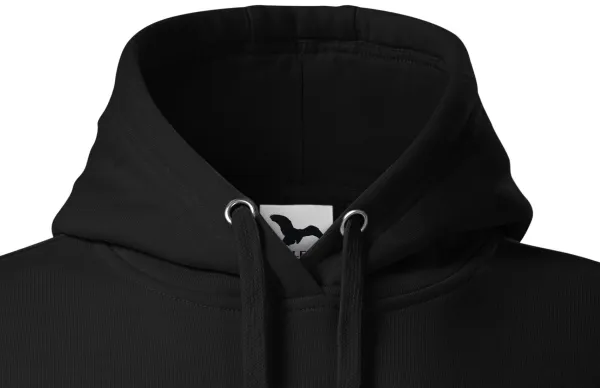 Damska bluza z kapturem bez zamka - Kaptur ze ściągaczami