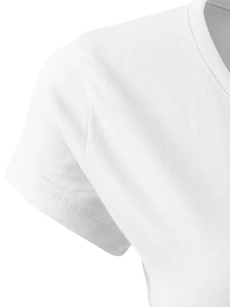 Koszulka damska z bardzo krótkimi rękawami - Bardzo krótkie rękawy