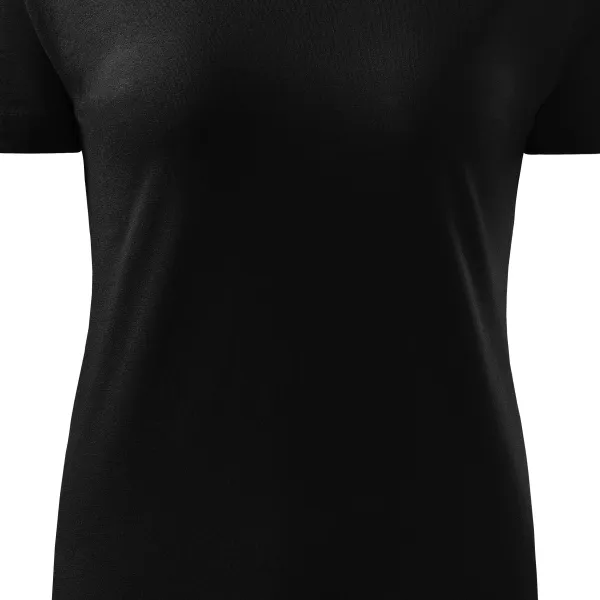 Klasyczna koszulka damska - Łagodnie zwężane cięcie