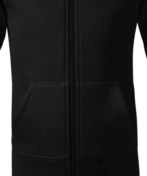 Bluza dziecięca z kapturem - Luźny krój ze szwami bocznymi