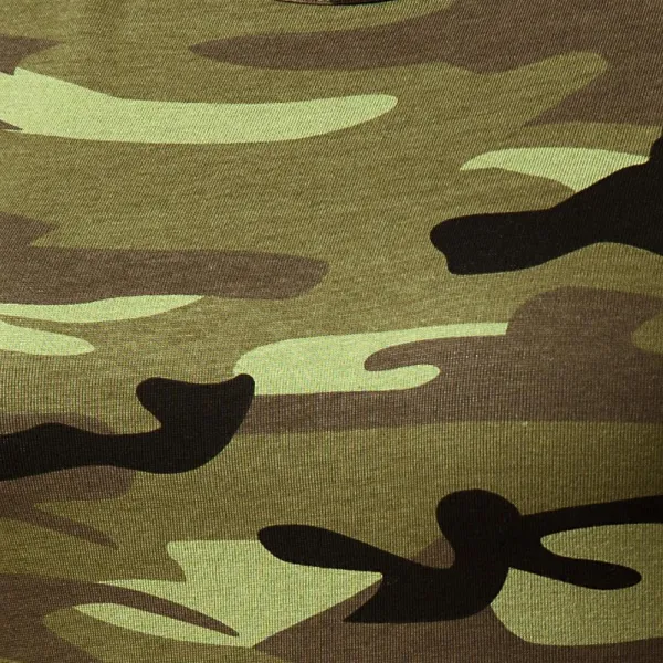 Damska koszulka w kamuflażu - 100% bawełny dla maksymalnego komfortu