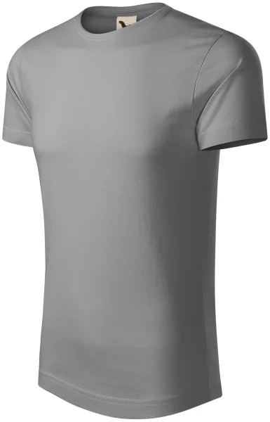 Męska koszulka z bawełny organicznej - Męska codzienna koszulka T-shirt