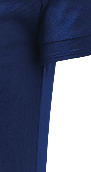 Męska luźna koszulka polo - Krój z bocznymi szwami