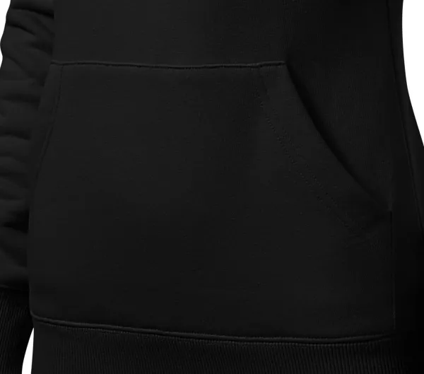 Damska bluza z kapturem bez zamka - Torba w stylu kangura