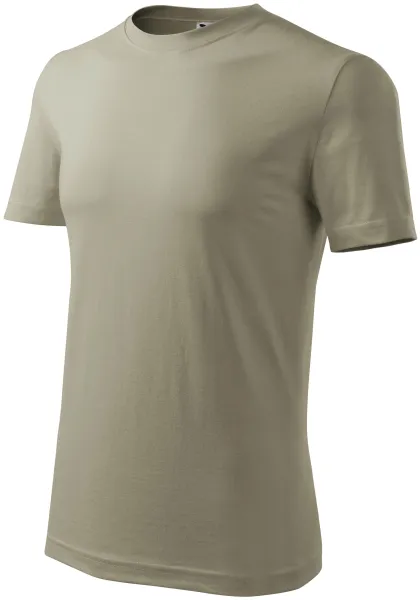 Klasyczna koszulka męska - Męska bawełniana koszulka głównie na lato