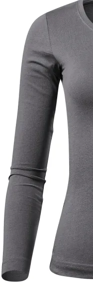 Koszulka damska z długim rękawem - Klasyczne długie rękawy