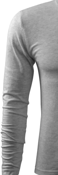 Męska koszulka z długim rękawem - Klasyczne długie rękawy