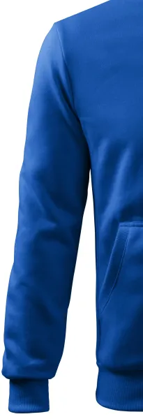 Prosta bluza męska bez kaptura - Klasyczne długie rękawy
