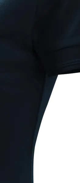 Damska elegancka koszulka polo - Krój z bocznymi szwami