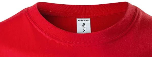 T-shirt o wyższej gramaturze - Klasyczny okrągły dekolt