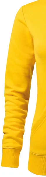 Damska bluza z kapturem bez zamka - Klasyczne długie rękawy