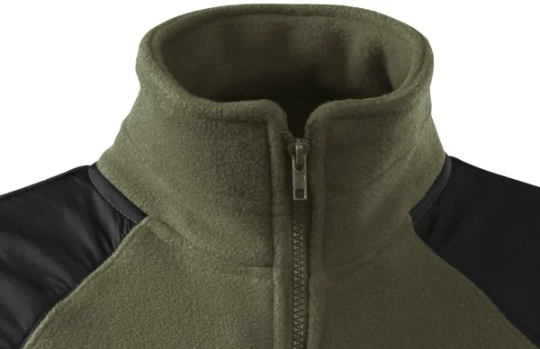 Sportowa kurtka - Zapięcie na zamek błyskawiczny aż do brody