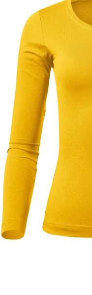 Koszulka damska z długim rękawem - Klasyczne długie rękawy