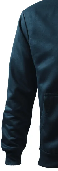 Prosta bluza męska bez kaptura - Klasyczne długie rękawy