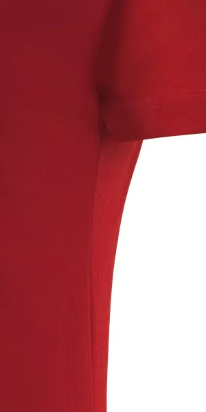 Klasyczna koszulka damska - Krój z bocznymi szwami