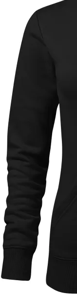 Damska bluza z kapturem bez zamka - Klasyczne długie rękawy