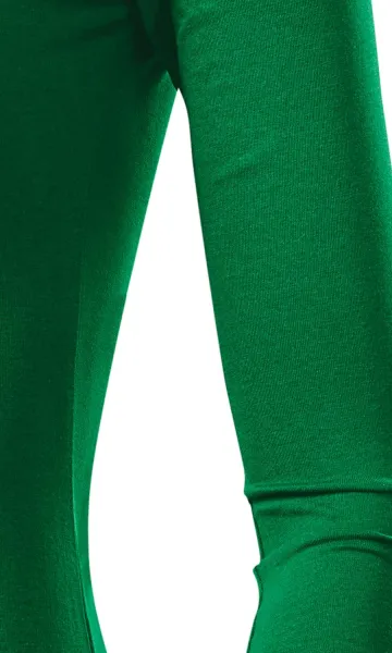 Koszulka damska z długim rękawem - Krój z bocznymi szwami