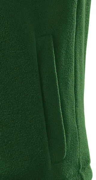 Klasyczna kamizelka polarowa - Praktyczne kieszenie zapinane na zamek